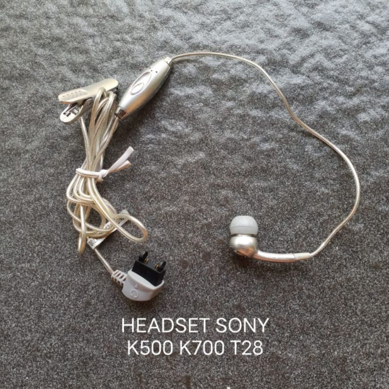 headset Sony K500 K700 T28 handsfree hanset handset hf earphone