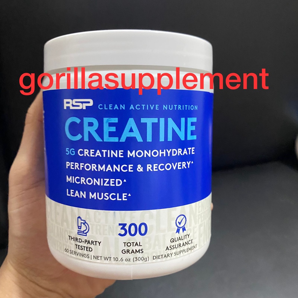 RSP CREATINE 300 Gram Creatiine Nutrion RSP NUTRION