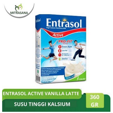 

Entrasol Active Vanila Latte 350 Gr