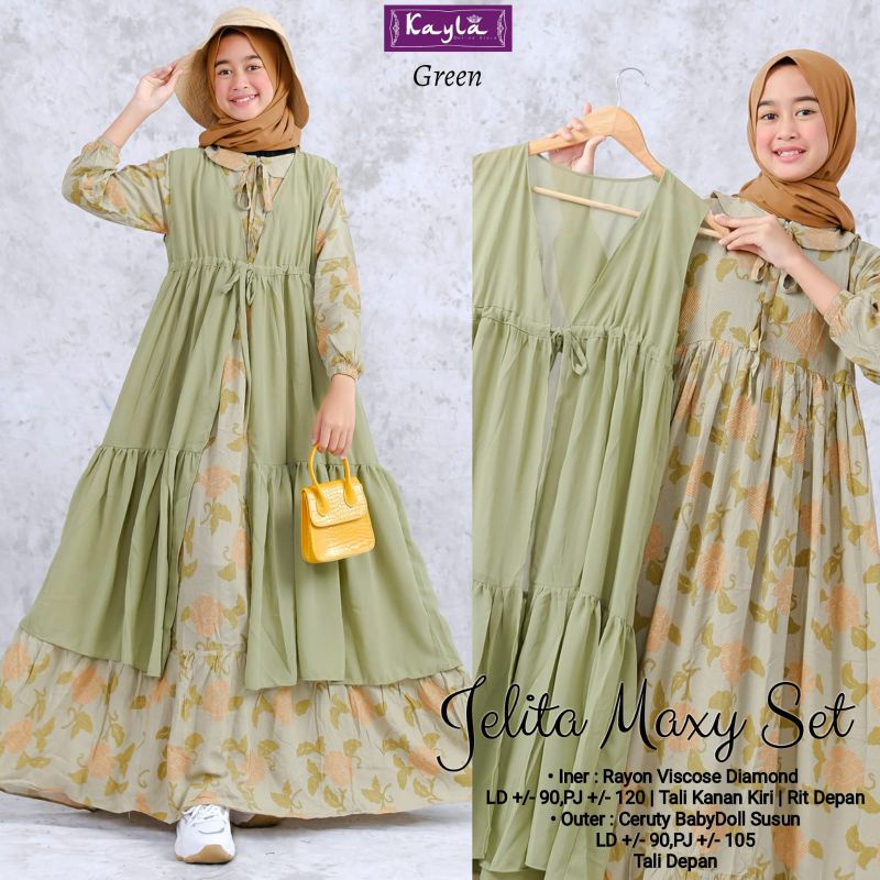 New Jelita Maxy Set Original By Kayla Solo