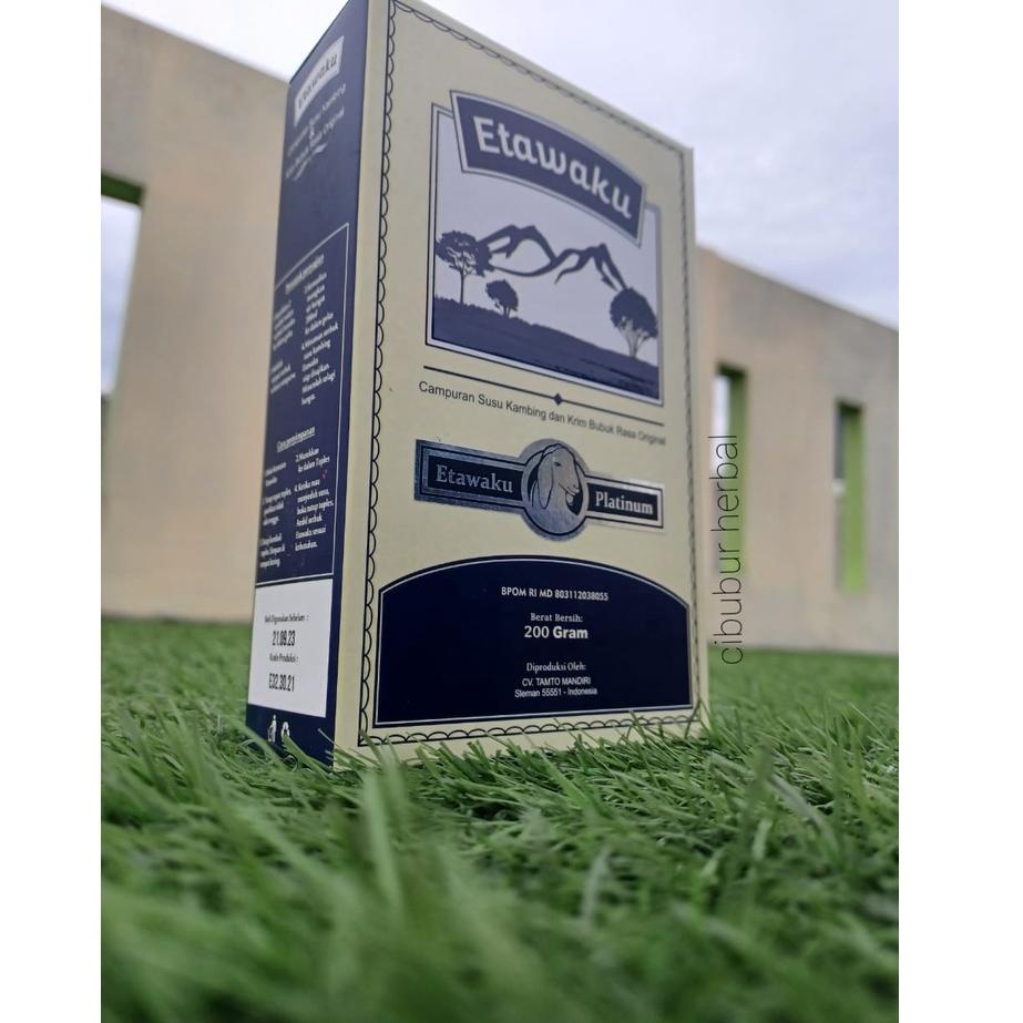 

[KODE YWWC9] SUSU KAMBING ETAWAKU PLATINUM 200 GRAM - ATASI ASMA TBC DAN BRONKHITIS