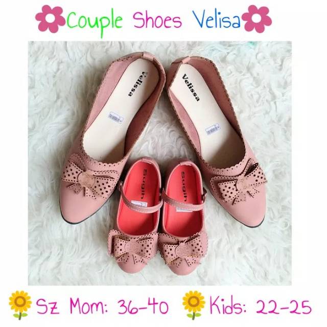 Sepatu couple ibu dan anak