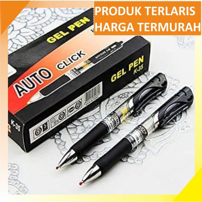 

Pena Ballpoint Bolpen Bolpoin Pulpen Gel Pen Premium 0.7mm K-35 O&Q MS528