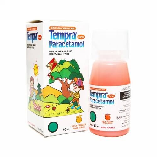 Tempra Forte Syrup 6 Tahun Keatas 60ML ORIGINAL-BPOM