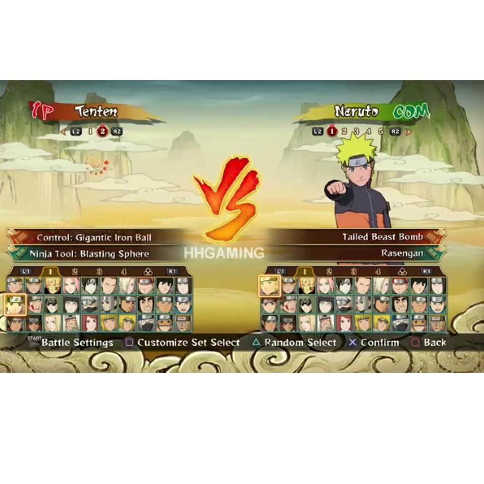 [KODE KITD7] DVD Kaset Game PS3 CFW PKG Multiman HEN Naruto Storm Revolution