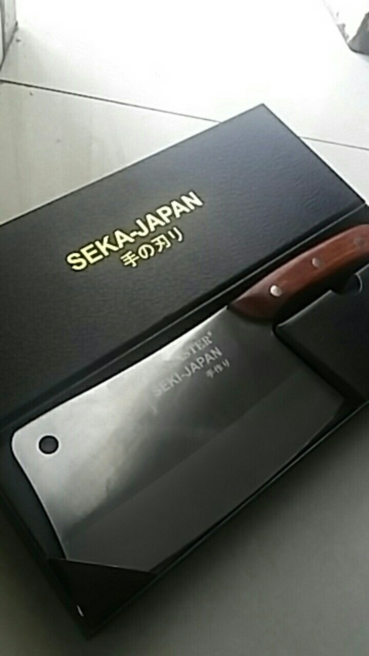 Pisau Golok Daging / Chopper Knife Stainless Steel Seki-japan Hy732002