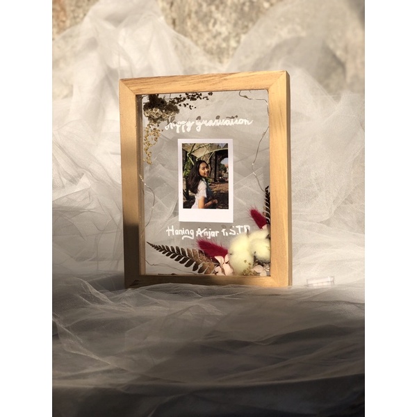 Jalja Series / 3D Frame Akrilik / Frame Flower