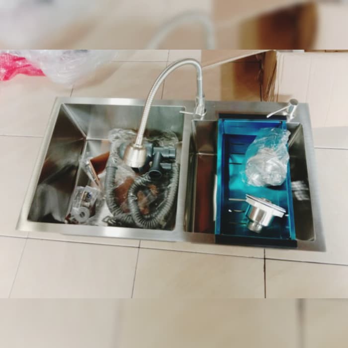 paket komplit zing Onan 8245/ bak cuci piring stenlis model Bolzano