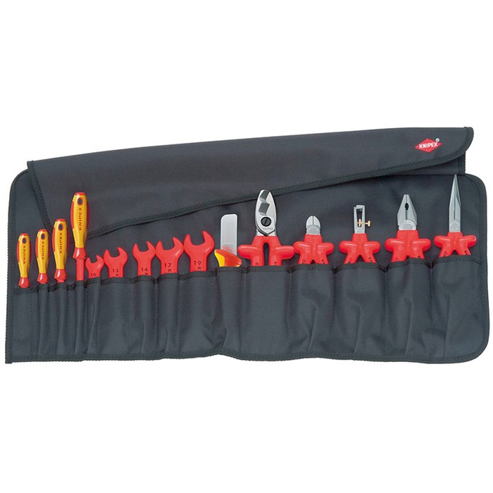 KNIPEX 98 99 13 Tool Kit Listrik Parts All In One (15 Alat Kerja)