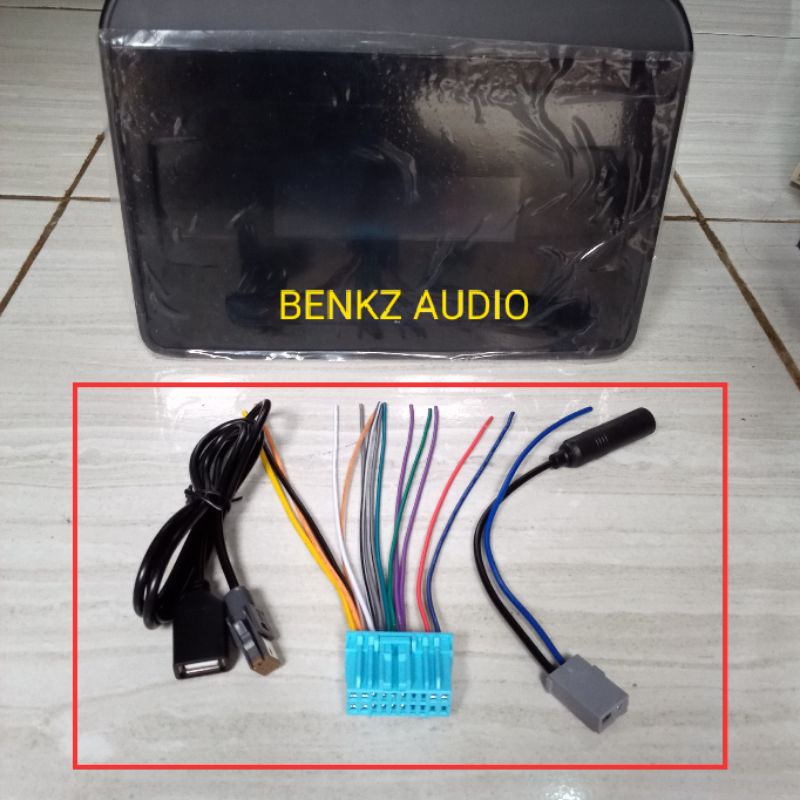 Soket socket kabel headunit tape mobil Suzuki male 1 set