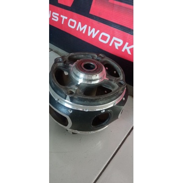 tromol bubut tiger revo belakang