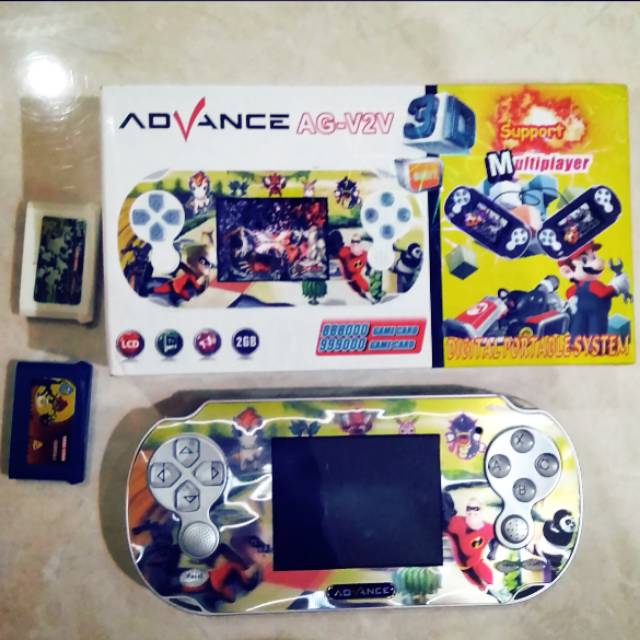 Game psp Advance AG-V2V original Sega Seru