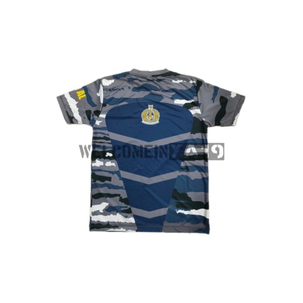 Kaos Pendek Full Print Jersey Drifit Loreng TNI AL / Oblong Loreng KRI Premium