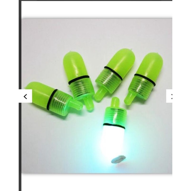 Lampu LED Bell Pendeteksi Ikan untuk Kail Pancing 10 pcs