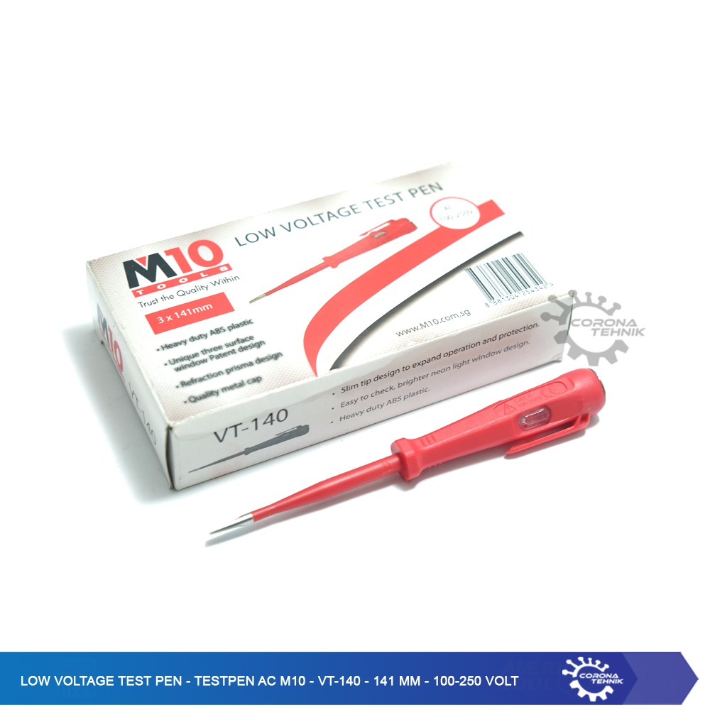 Low Voltage Test Pen - Testpen AC M10 - VT-140