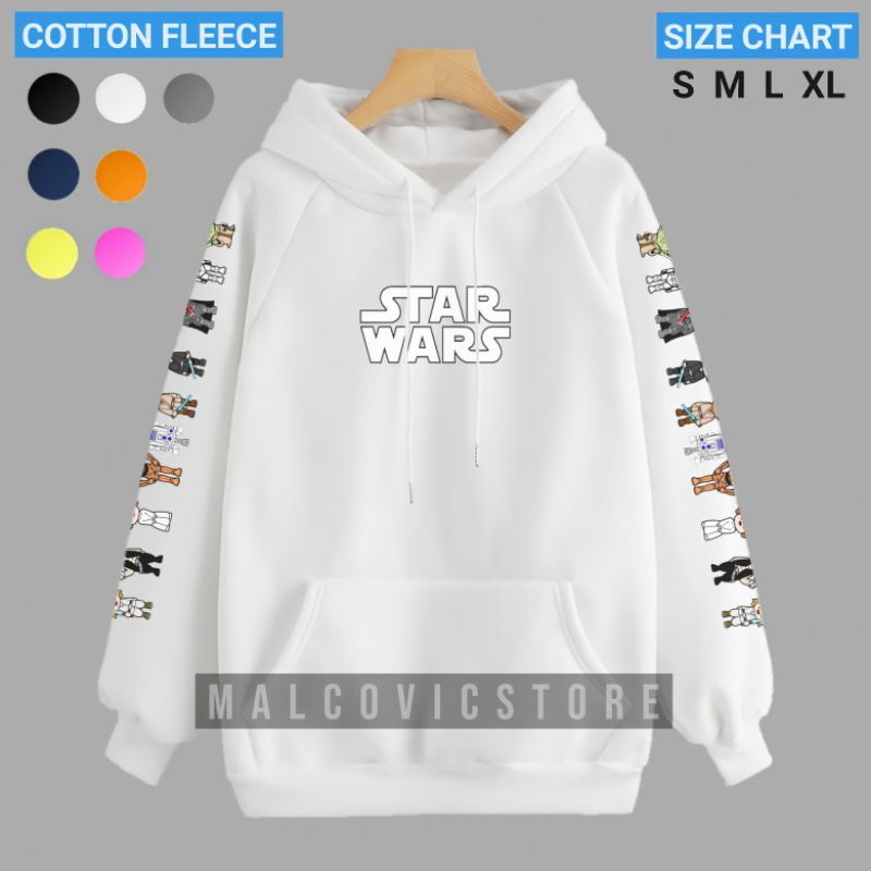 sweater hoodie Anak  STAR WARS UNISEX/Jaket Hoodie Anak  Star Wars Laki Laki Dan Perempuan