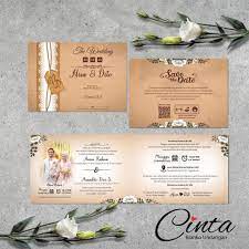 BLANGKO UNDANGAN CINTA 03 MURAH UNDANGAN SAVANA