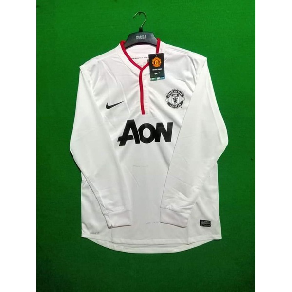 jersey bola retro MU away 2011 2012 2013 LS