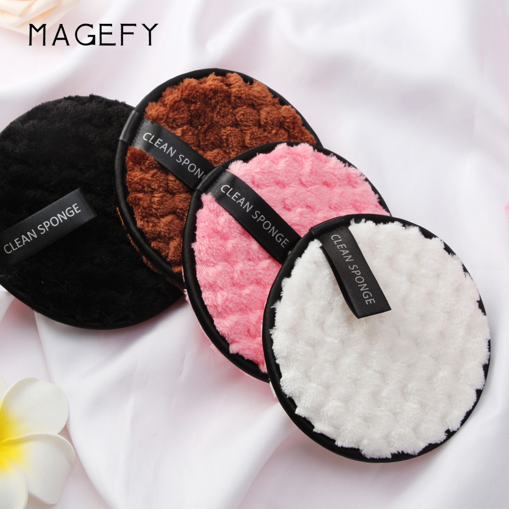 MAGEFY Makeup Remover Puff Pad Powder Penghilang Pembersih Wajah 5709