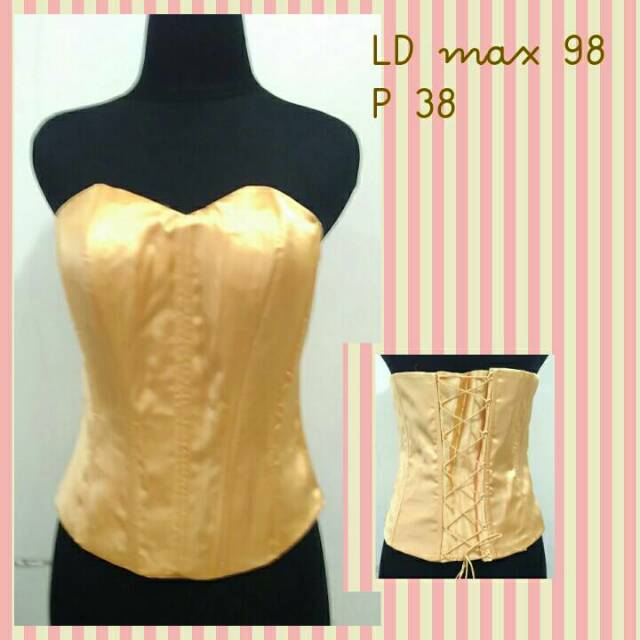 Bustier satin Tulang 10