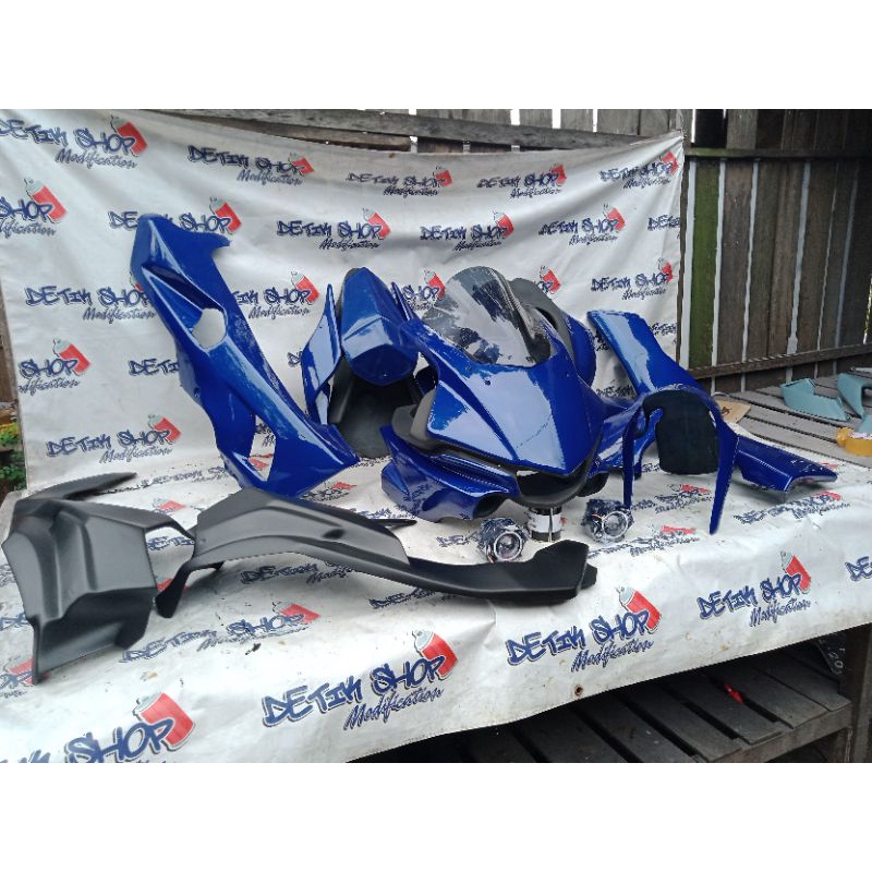 R15 V3 FAIRING R1 COVER TANGKI R1 SPAKBOR R1 UNDERCOWL R1 BODY BELAKANG R15 V3 BODY R1M