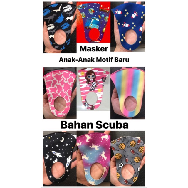 20+ Trend Terbaru Masker Scuba Anak Motif Lucu