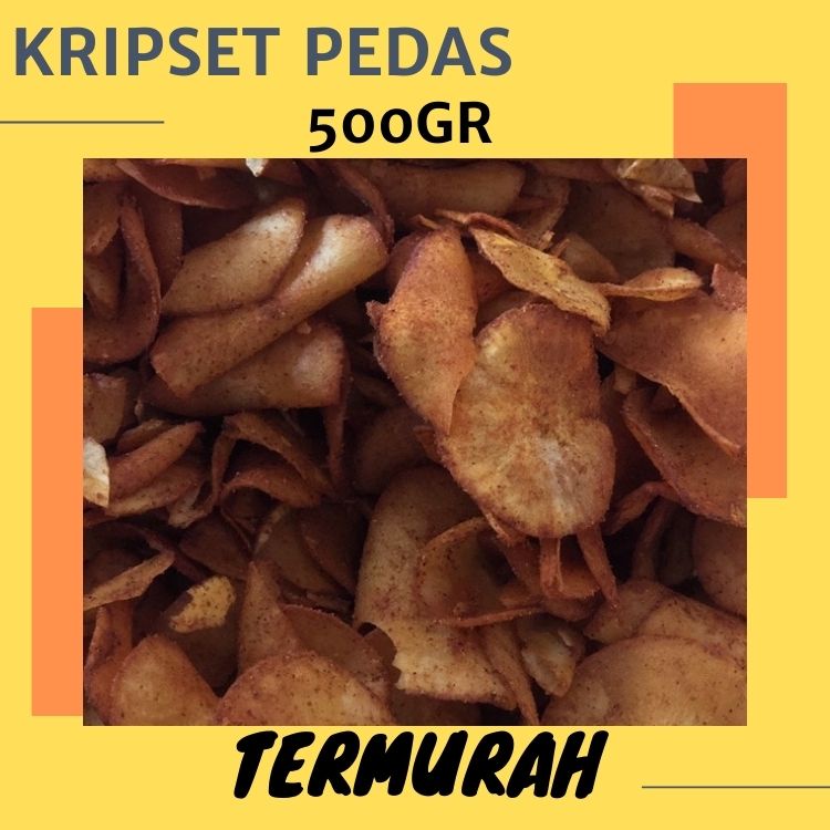 

Kripset Pedas Gurih Kripik Setan 500gr Termurah