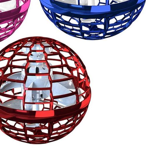 Flying Nova Boomerang Spinner Bola Terbang Drone Flying Ball Flying Nova Pro UFO Ball Drone LED Gyro