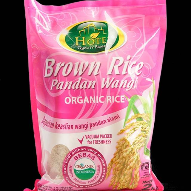 

BERAS HOTEL BROWN RICE PANDAN WANGI 2KG