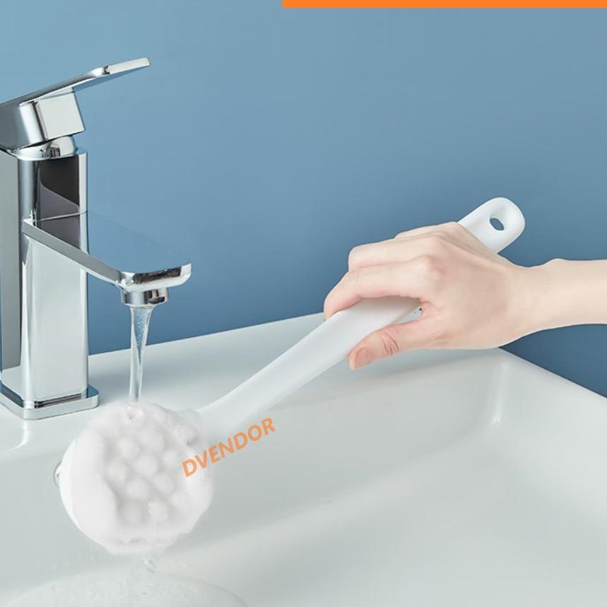 Grosir Istimewa IMAKARA SIKAT PUNGGUNG GOSOK BADAN LEMBUT HALUS ALAT GOSOKAN MANDI PANJANG JAPANESE BATH BACK SCRUB BODY BRUSH SOFT BRISTLE LONG HANDLE SRUBBER