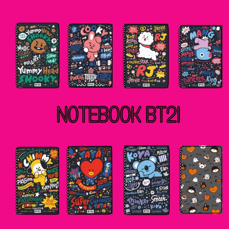 

NOTEBOOK BT21 A6