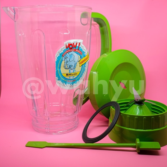 Gelas blender Miyako Mil jus 151 ORIGINAL fiber mounting jus jumbo 151 152 501 101 102 PAKET LENGKAP