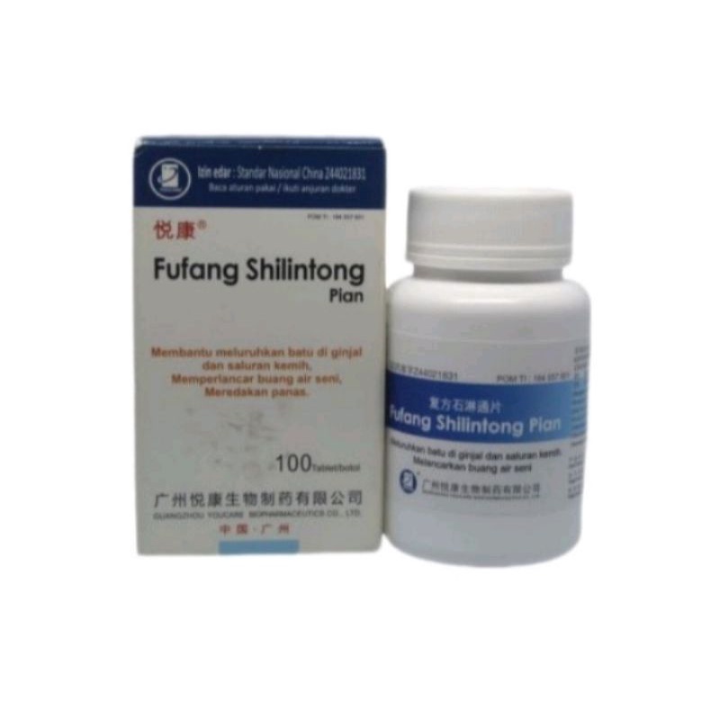 Fufang  shilintong Pian 100pill batu ginjal