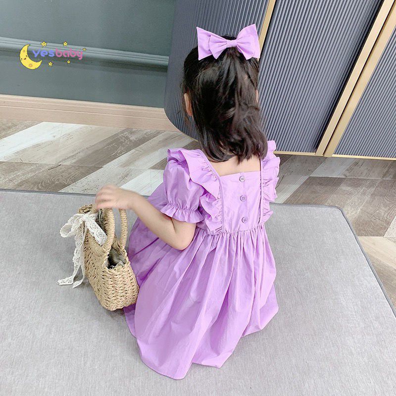 SUMMER DRESS YESS BABY Dress Anak perempuan Party Dress Lilac