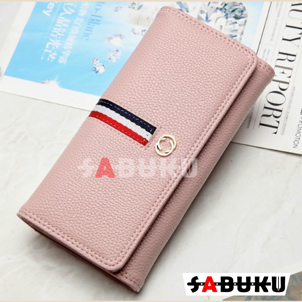 Dompet Wanita Panjang Hp  Fashion  Korea Haseyo Women Long Wallet - 089