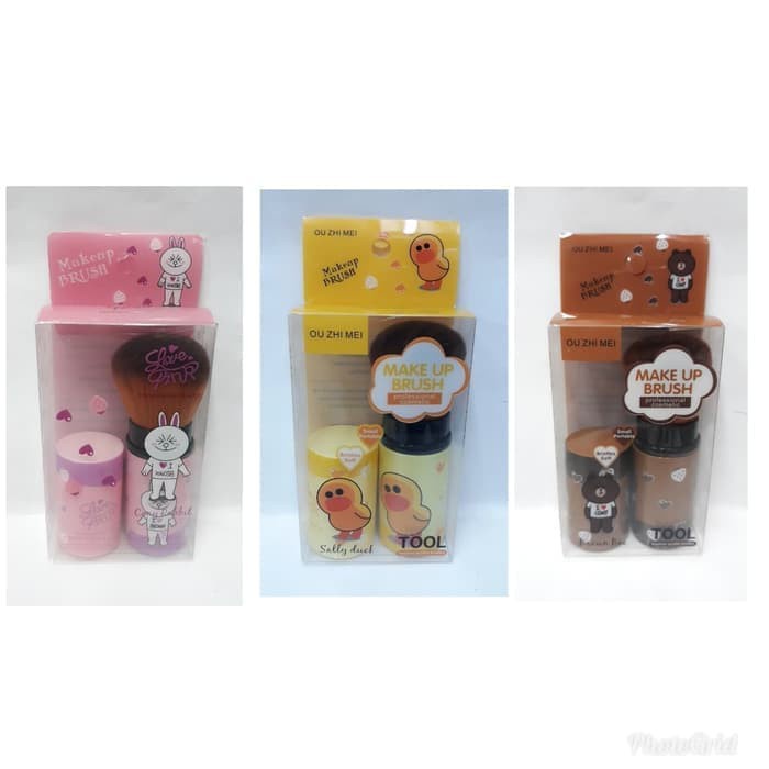 KUAS MAKE UP BRUSH MAKE UP OU ZHI MEI(RANDOM)