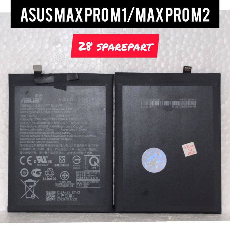 BATERAI/BATRE ASUS MAX PRO M1/ZB601KL/ZB602KL/MAX PRO M2/ZB631KL ORIGINAL