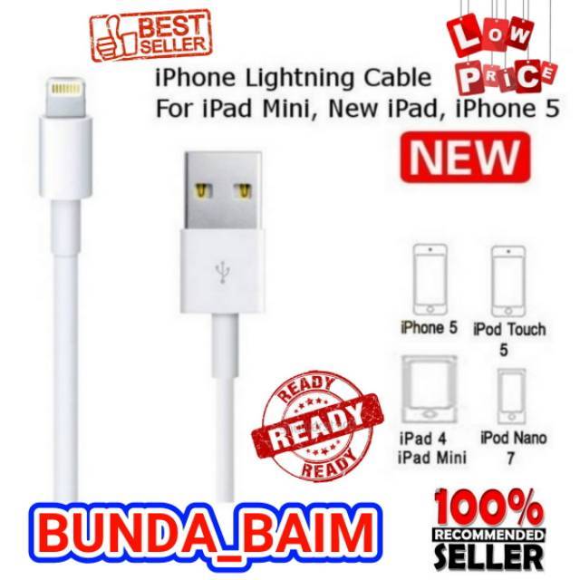 KABEL DATA IPHONE OC567 LIGHTNING / CABLE CHARGER APPLE