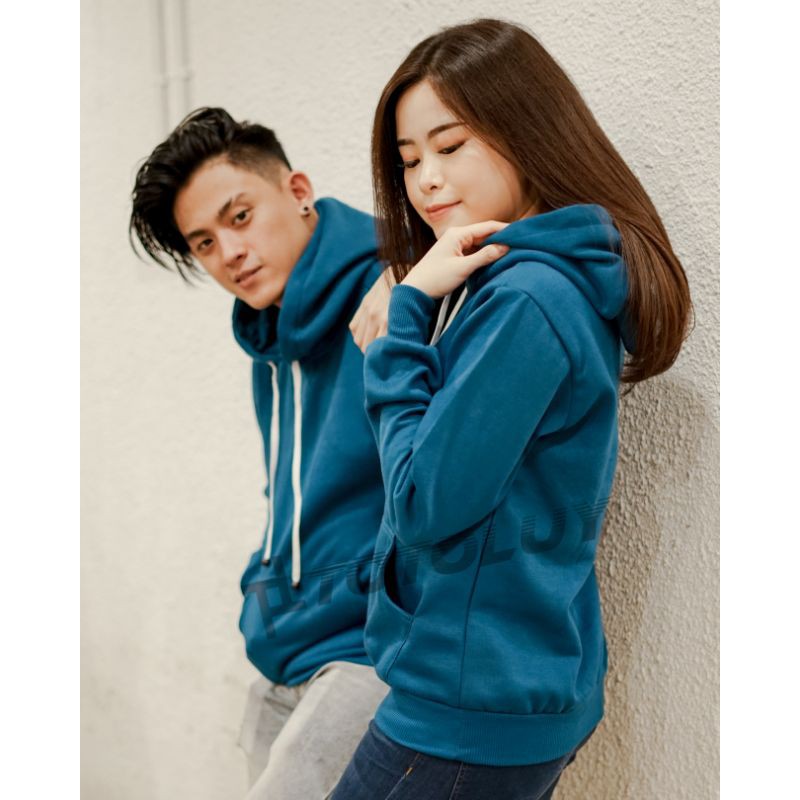 MUKZHOP - COUPLE SWEATER HODDIE POLOS / NEW - TOTOLUY. ID / BIRU ITB