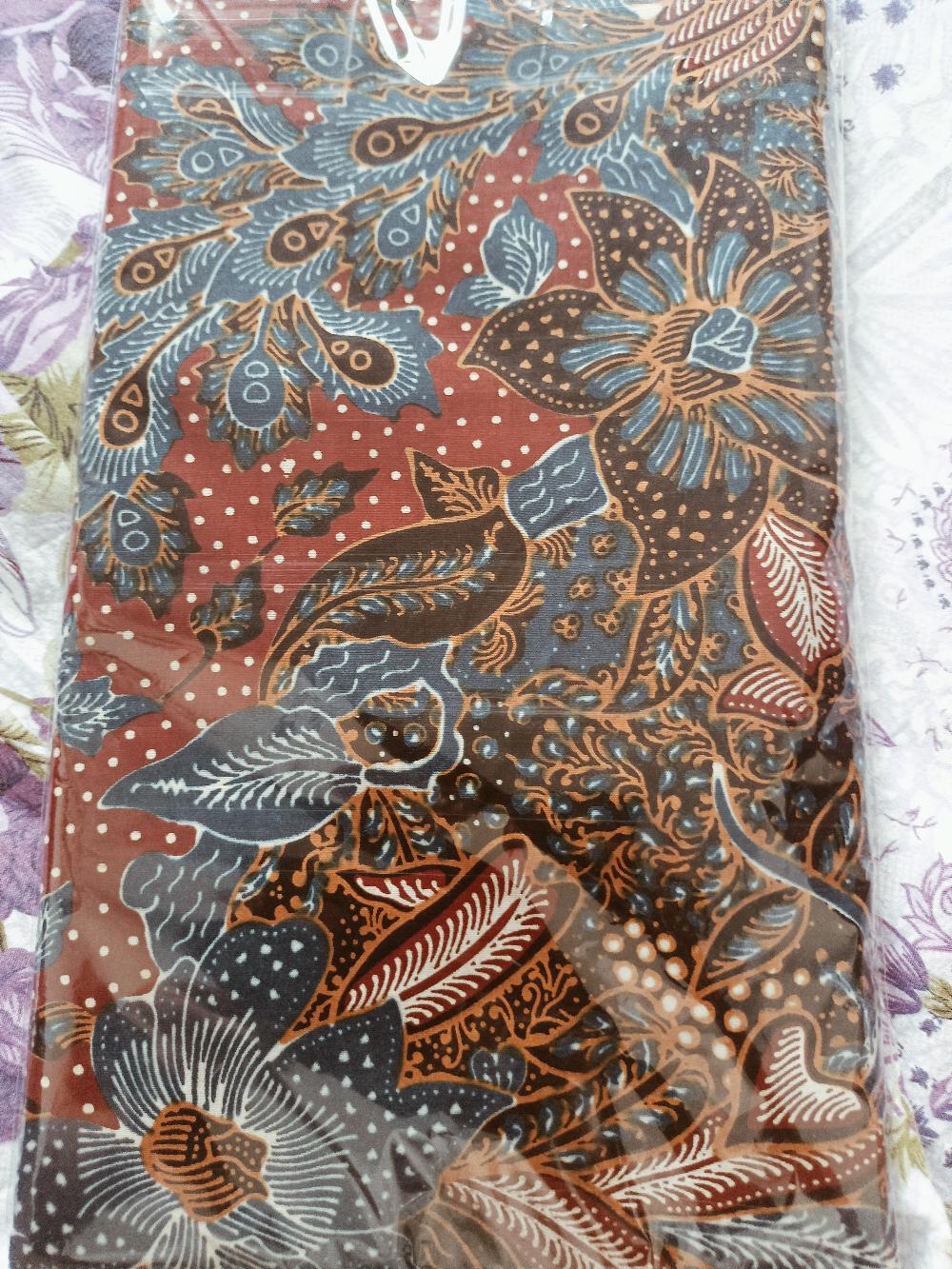 Kain Batik Solo (alusan Limited Stock) Motif Kembangan Manuk