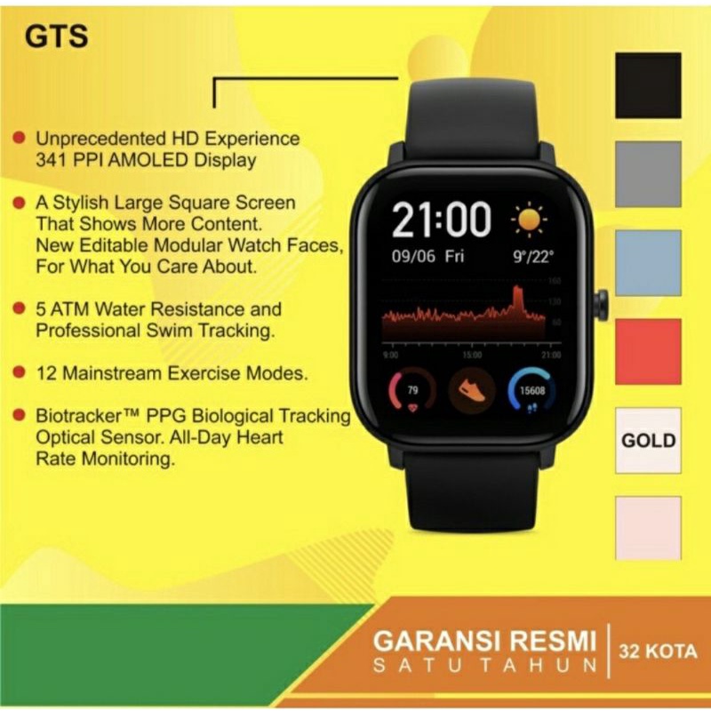 Amazfit Smartwatch GTS