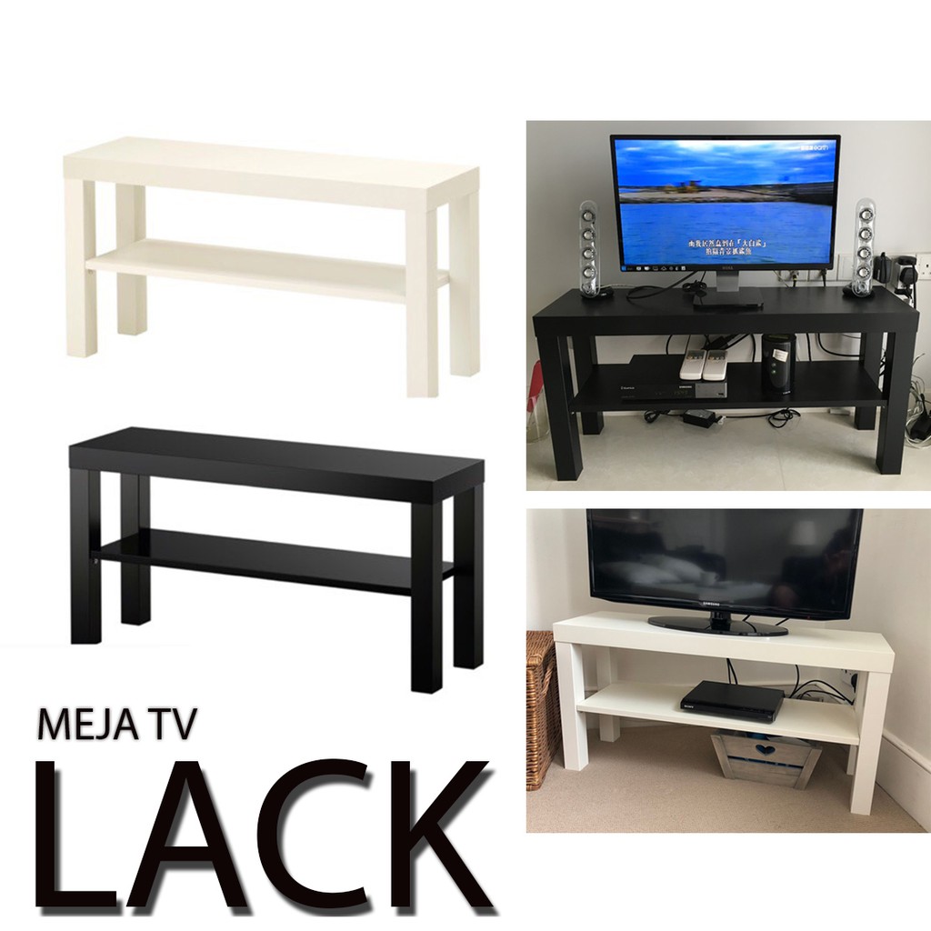 LACK MEJA  TV  rak tv  minimalis meja  serbaguna ukuran  