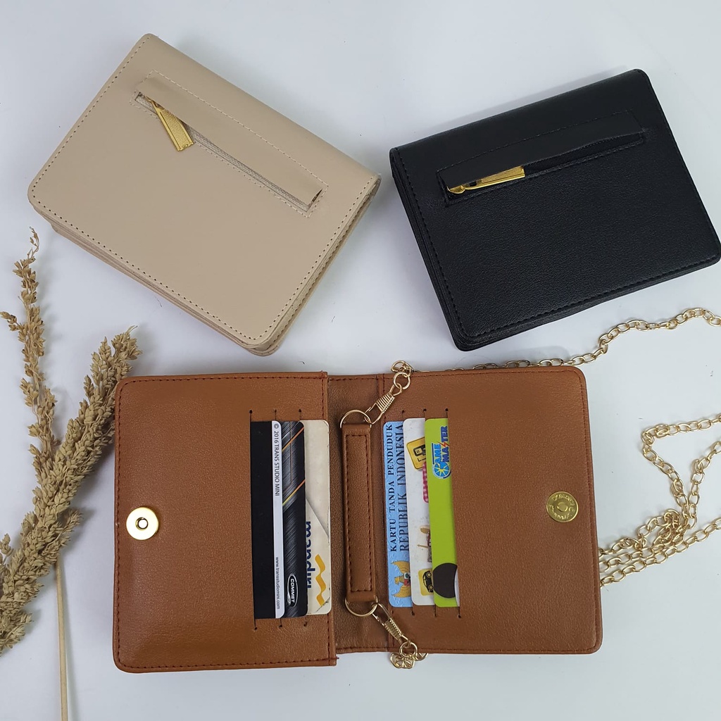 Dompet Wanita Selempang | Dompet Wanita Sling bag | Dompet Lipat Kartu CESLA