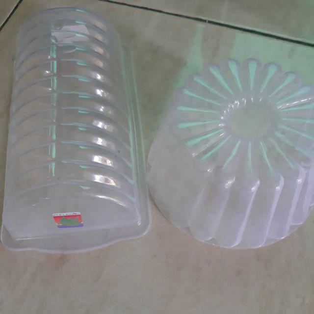 Cetakan Puding,agar 1/2 Lingkaran