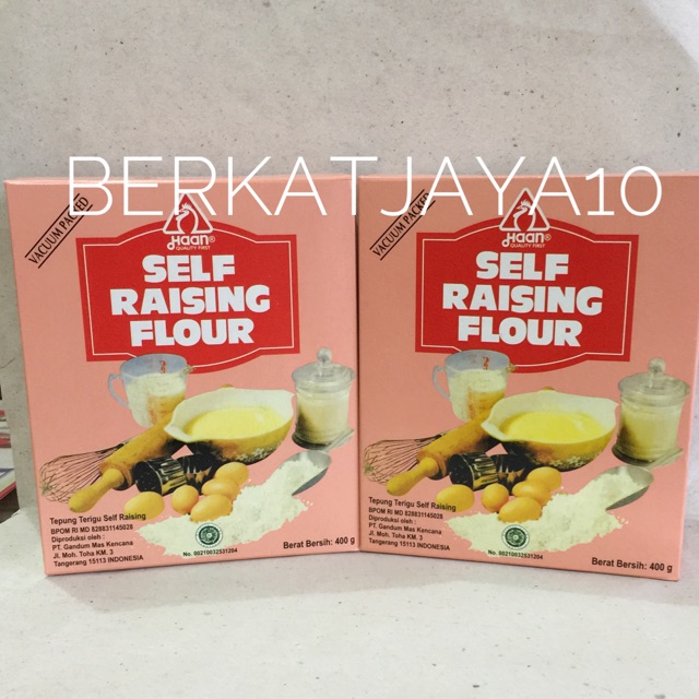 

Haan Self Raising Flour Haan Tepung Terigu 400 gr