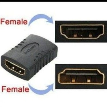 Barel HDMI Sambungan HDMI Konektor HDMI Female to HDMI Female konektor hdmi