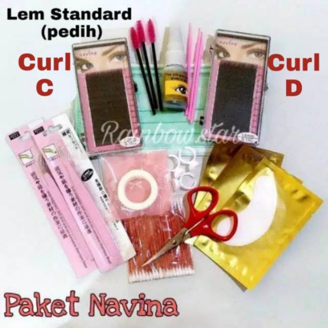 Paket Hemat Eyelash Extension Navina