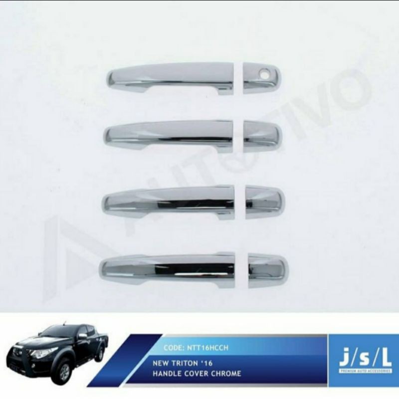 Cover handle mobil Triton chrome jsl