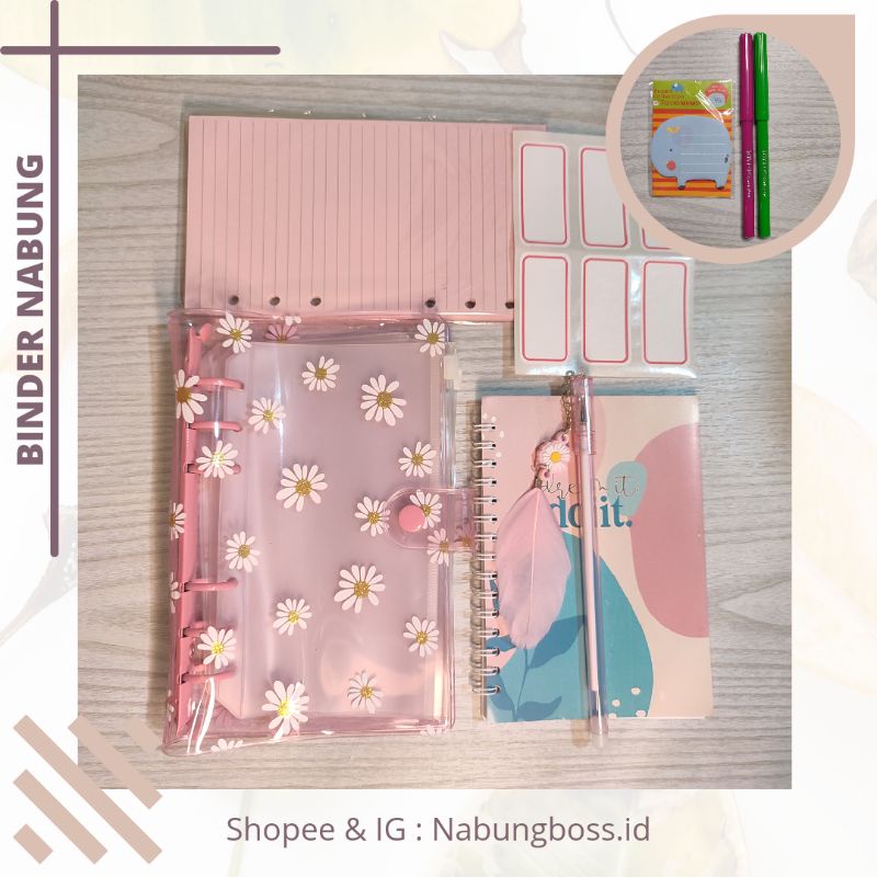 

(PAKET HEMAT 1) Binder nabung / binder keuangan / binder sinking fund / cover binder