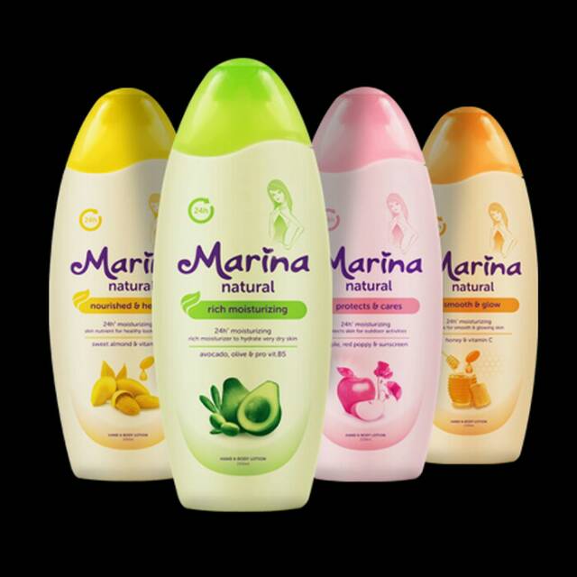  MARINA  HAND  BODY  LOTION NATURAL 200 ML Shopee Indonesia